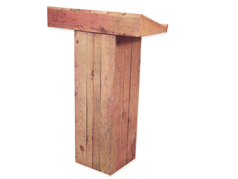 Spreekstoel steigerhout