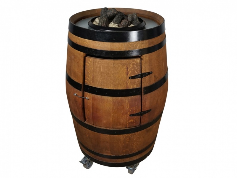 Vuurregenton verrijdbaar