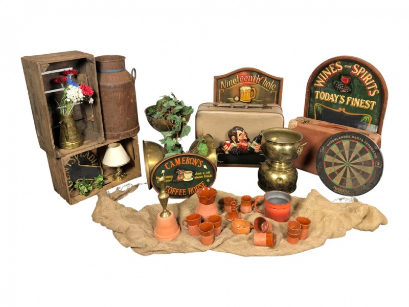 Deco container Engels