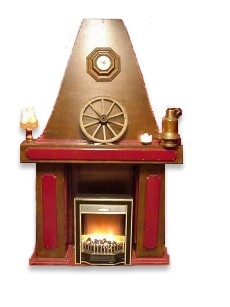 Open haard t.b.v. bruin cafe