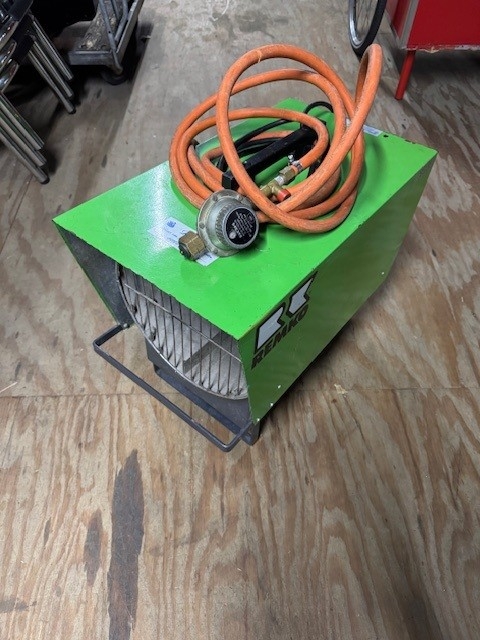 Gasheater 10-30kw Groen