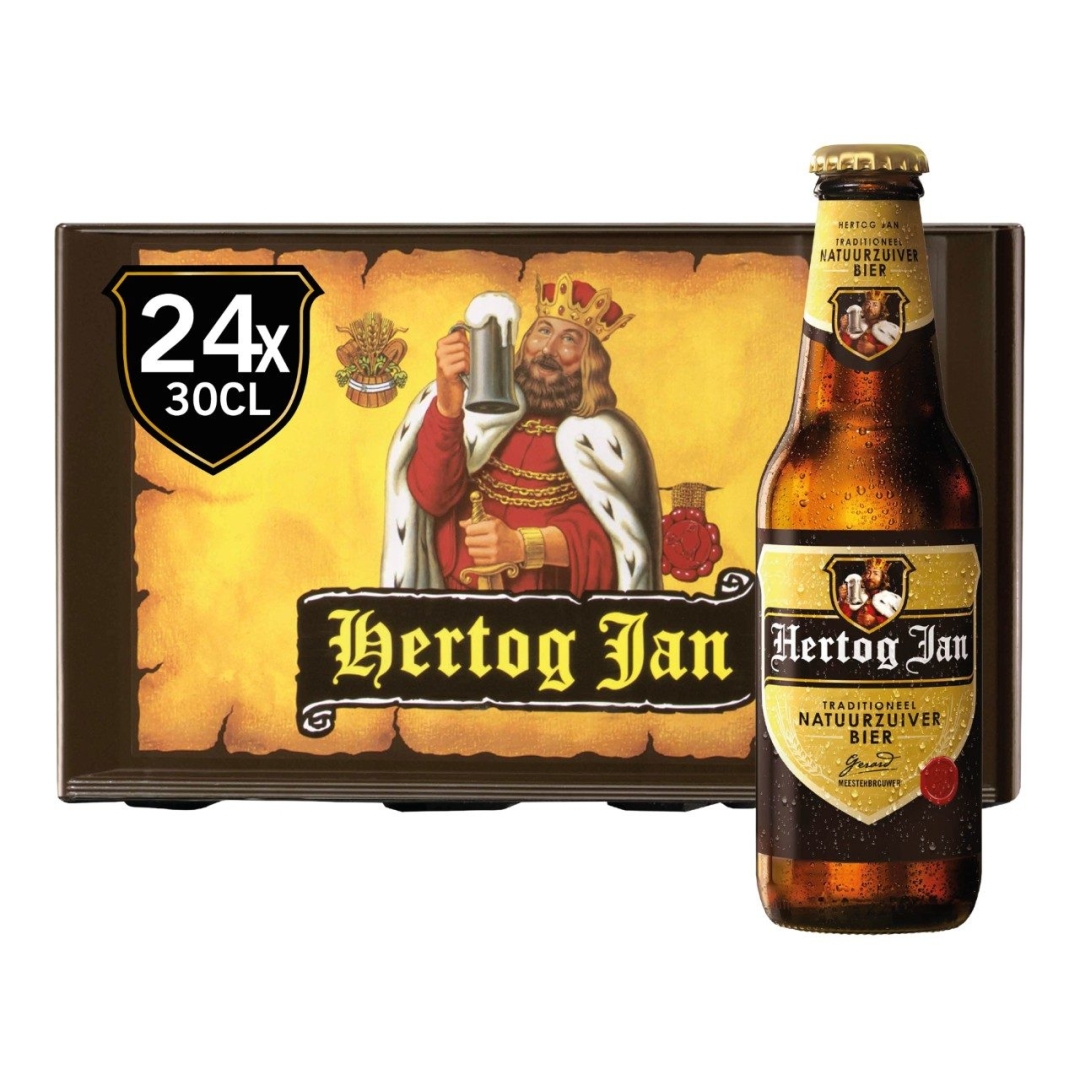 Krat Hertog jan pils 5.1%  24x30cl