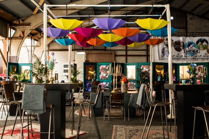 Statafel zwart Milano 80x80cm