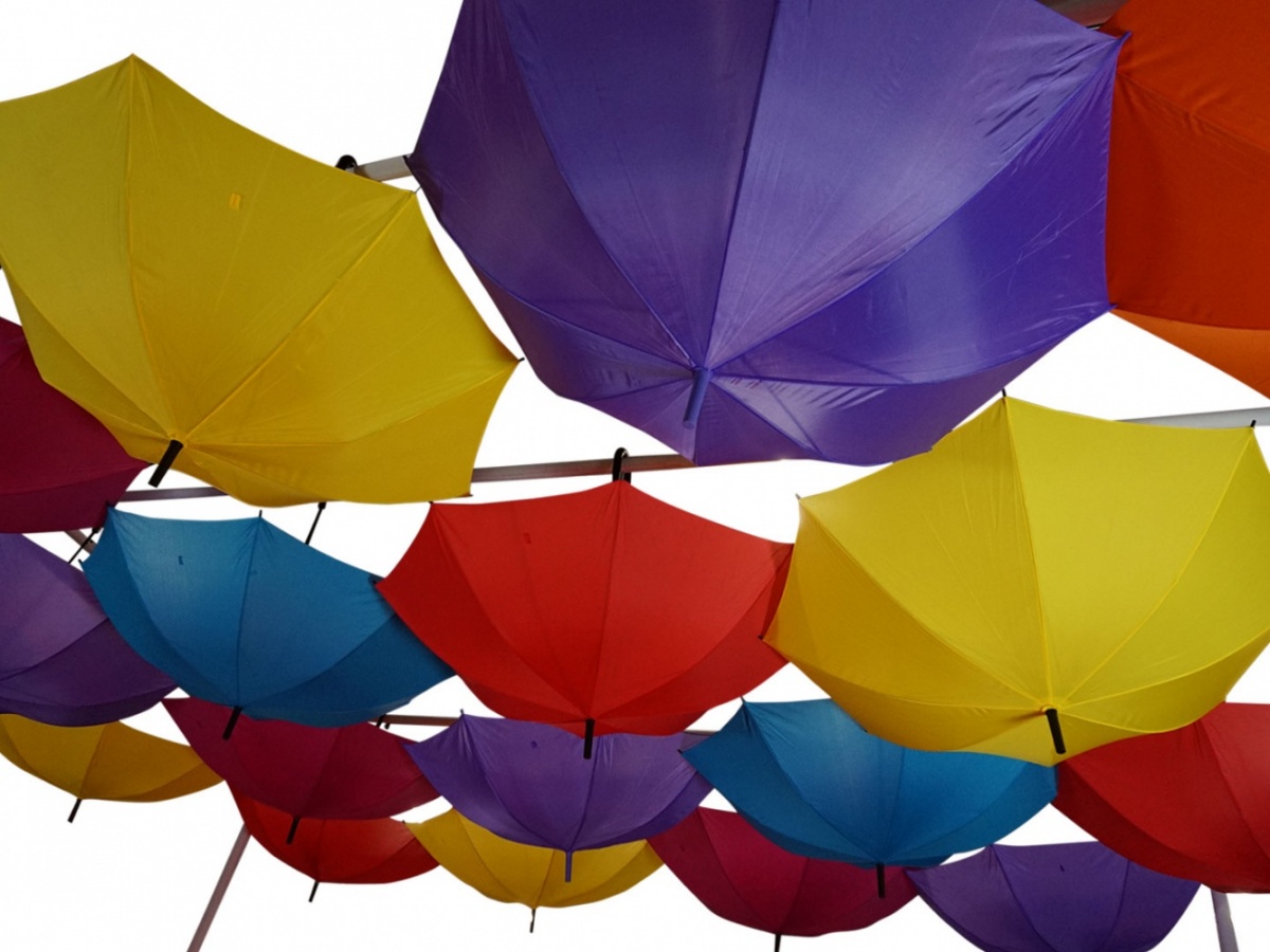 Umbrella Sky Color De Zwaan