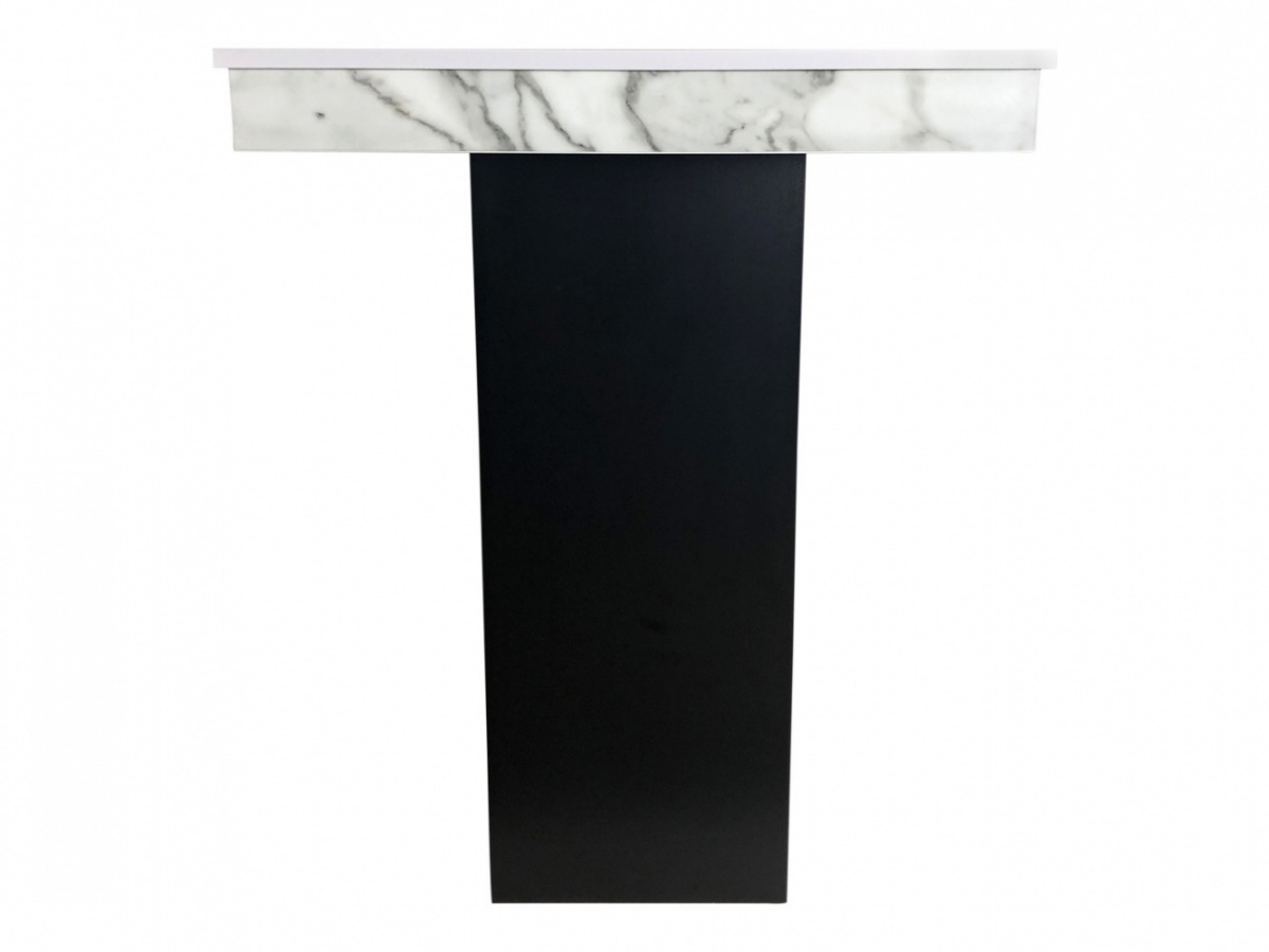 Statafel Marmo Classico Zwart 80x80cm