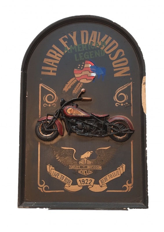 Pubbord Harley Davidson 70x45cm