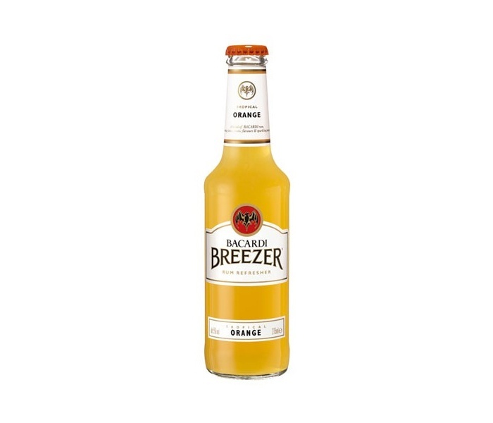 Bacardi Breezer orange tray 24x27,5CL