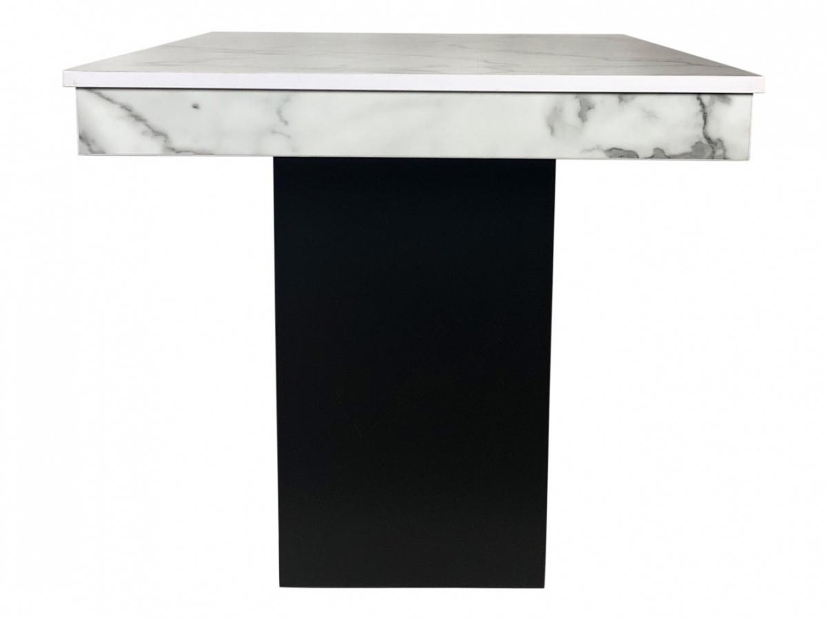 Tafel Marmo Classico Zwart 80x80cm