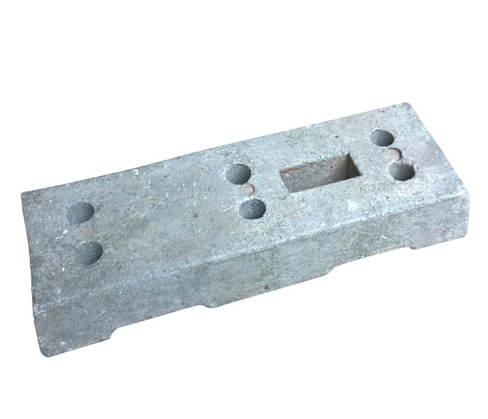 Kunststof blok tbv bouwhek