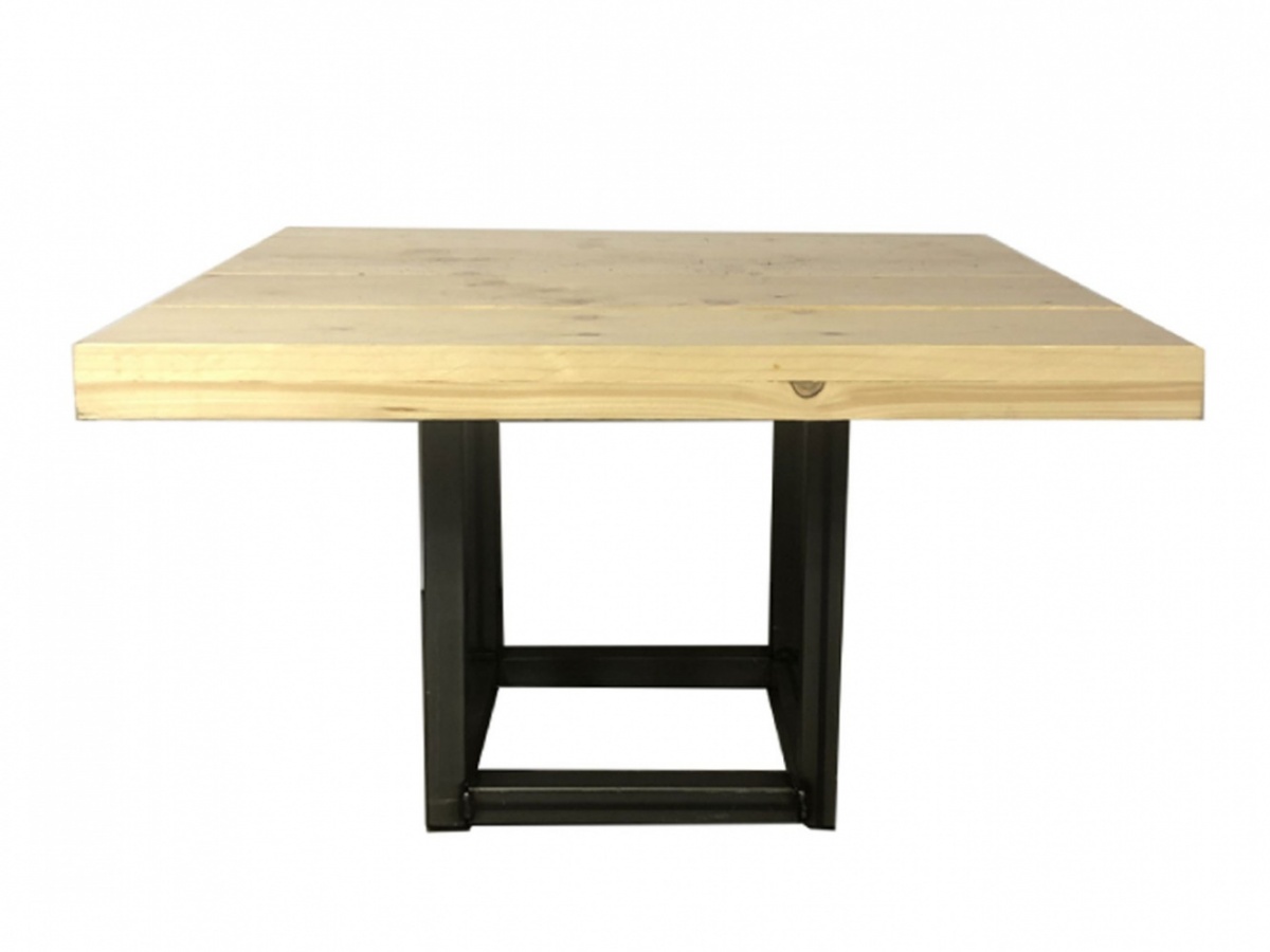 Salontafel Industrieel Steigerhout 80x80cm