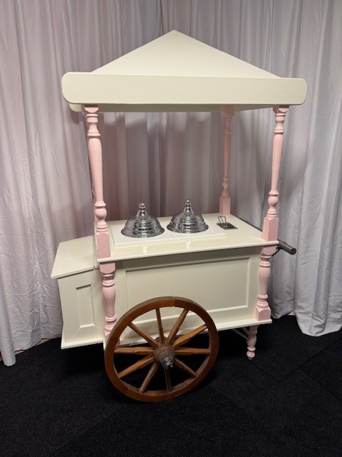 ijscokar roze inclusief diepvries