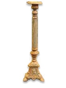 Kandelaar gietijzer midden