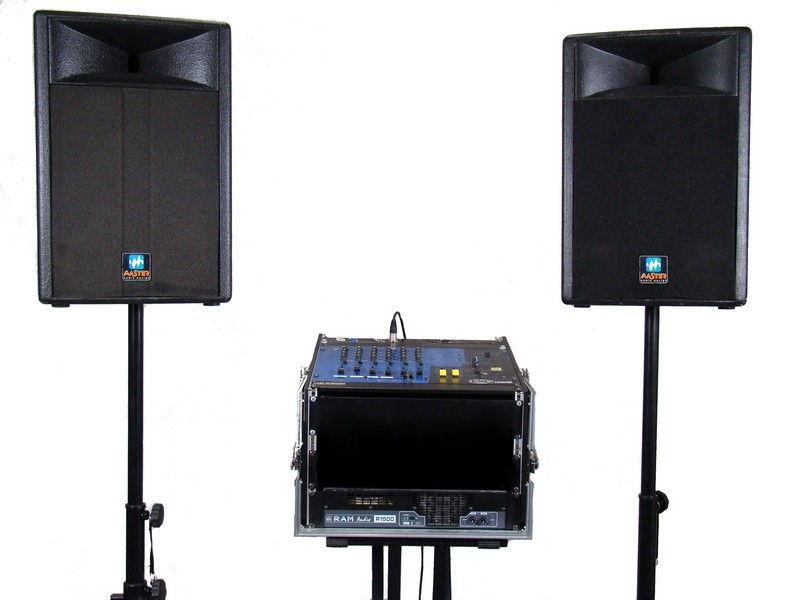 Geluidsinstalatie dubbel